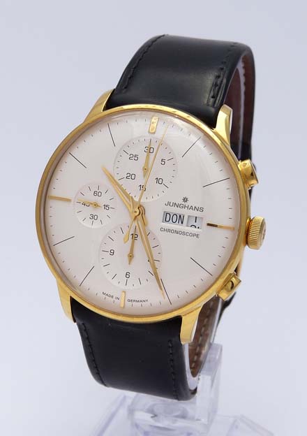 German gentleman chronograph watch JUNGHANS Meister Chronoscope